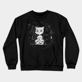 Cat Inside Crewneck Sweatshirt